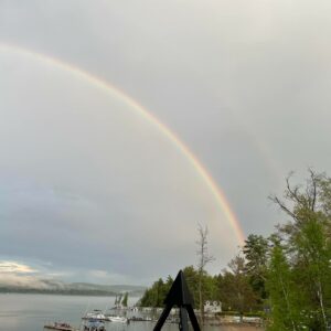 lake george rainbow
